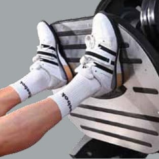 Antislip platformen en krachtafnemer
